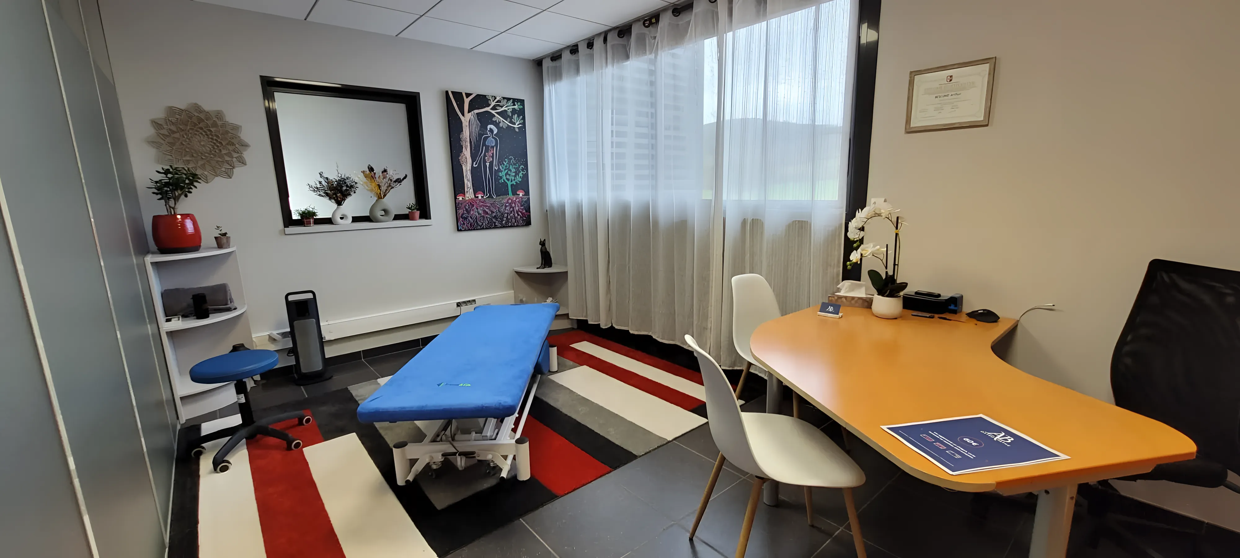 Cabinet d'ostéopathie d'Arthur au centre Ginkgo à Cluny