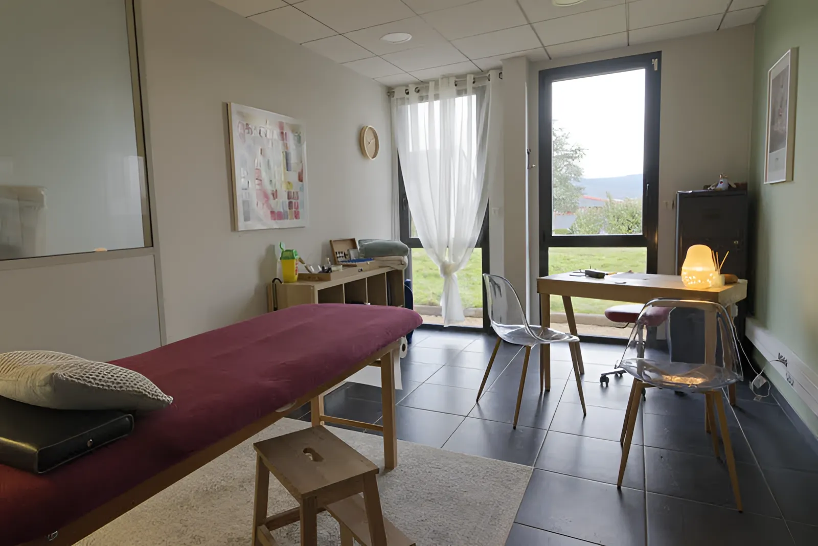 Cabinet d'acupuncture au centre Ginkgo à Cluny